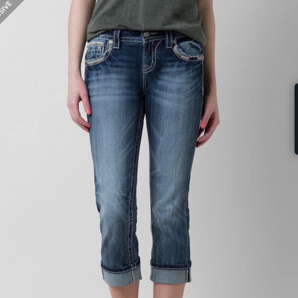 Miss Me Boyfriend Capri Jeans